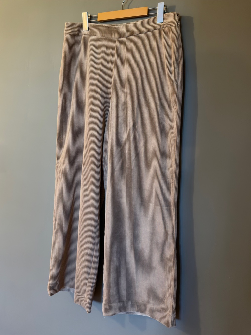 Benetton Beige Corduroy Wide leg pant Size 12
